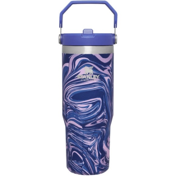 Stanley Blue and Pink Swirl lapis ice flow 30 oz - Picture 1 of 1